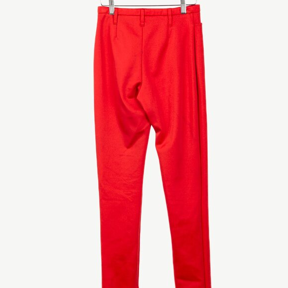 Balenciaga Red High-Waisted Skinny Pants - Picture 2 of 12